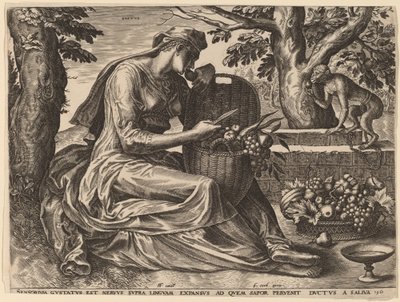 Smak av Cornelis Cort after Frans Floris I