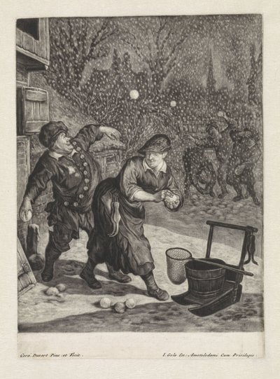 Mars av Cornelis Dusart