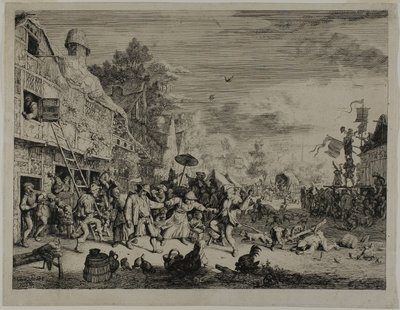 Byafestivalen av Cornelis Dusart