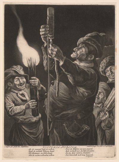 Offentlig seger av Cornelis Dusart