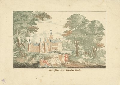 Westerbeeks slott Huset i Westerbeek (titel på objekt) av Cornelis Elandts