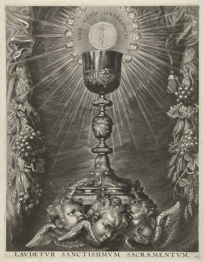 Kalk med värd av Cornelis Galle (I)