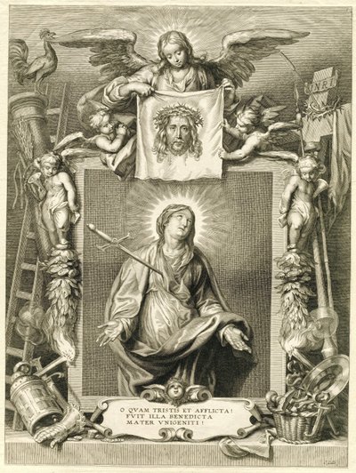 Maria i Mater Dolorosa av Cornelis Galle (II)