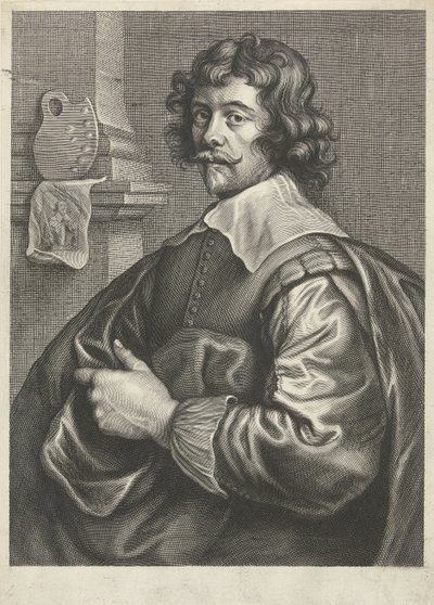 Porträtt av Joannes Meyssens av Cornelis Galle (II)