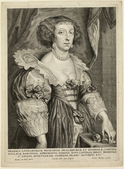 Henriette av Lothringen av Cornelis Galle II