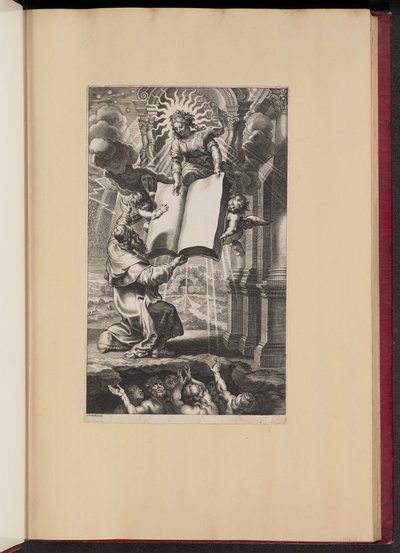 Titelsida för Olivier Boonaerts "In Ecclesiasticvm Commentarivs..." av Cornelis Galle I after Sir Peter Paul Rubens