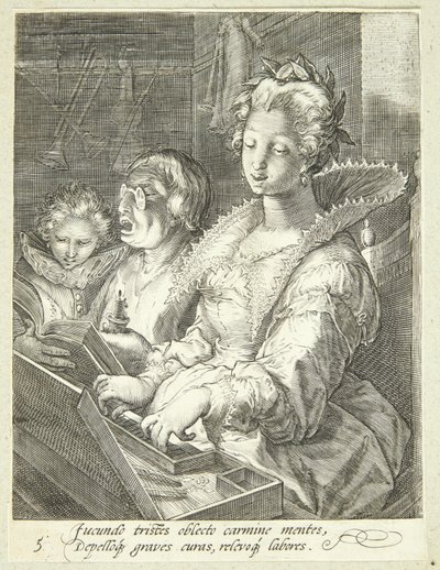 musik av Cornelis Jacobsz Drebbel
