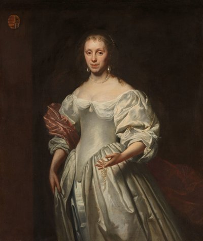 Porträtt av Cornelia Craen van Haeften Porträtt av Cornelia Craen van Haeften (1622-1678) av Cornelis Janssens van Ceulen (II) (attributed to)