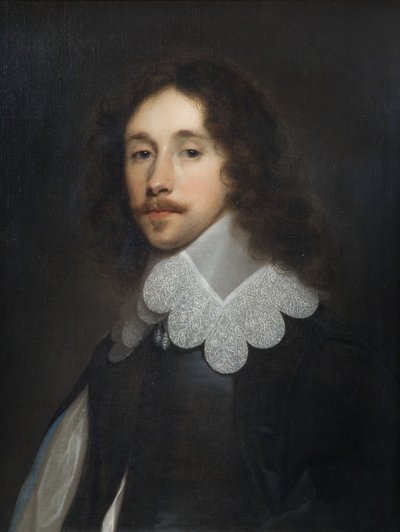 Porträtt av Lucius 2:e Viscount Falkland 1610-43, 1640. av Cornelis Janssens van Ceulen