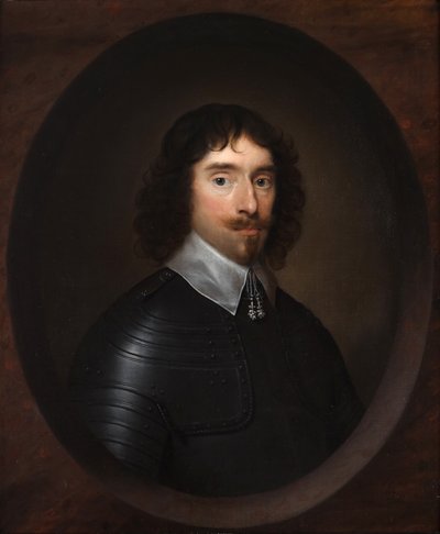 Porträtt av Lord Waterpark av Cornelis Janssens van Ceulen