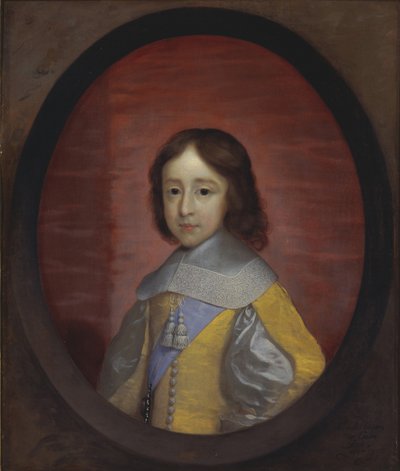 Vilhelm III, Prins av Orange 1650-1702, som barn, 1657 av Cornelis Janssens van Ceulen