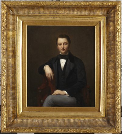 Porträtt av Eduard van der Oudermeulen av Cornelis Kruseman