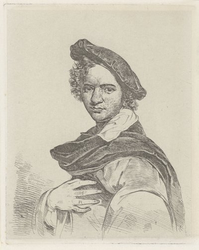 Självporträtt av Cornelis Kruseman
