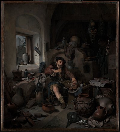 Alkemisten av Cornelis Pietersz Bega