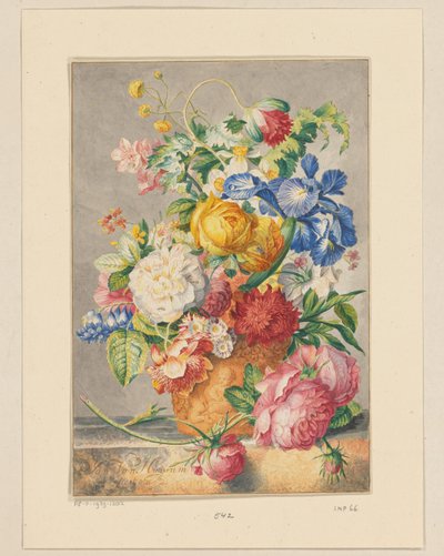 blomma stilleben av Cornelis Ploos van Amstel