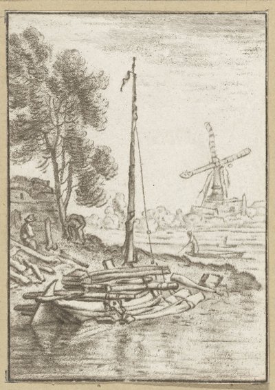 Slingrande flod Tryckt verk (serietitel) av Cornelis Ploos van Amstel