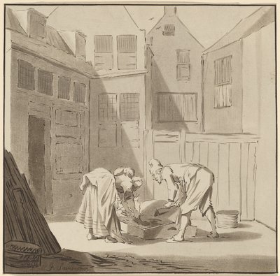 Hog Slaughters av Cornelis Ploos van Amstel