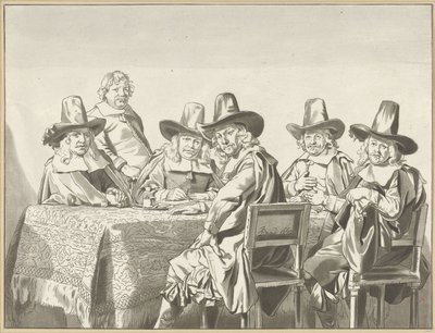 Regenter av barnhemmet i Haarlem av Cornelis Ploos van Amstel