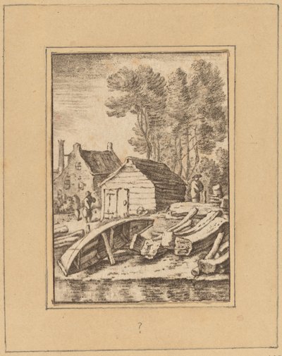 Varv av Cornelis Ploos van Amstel after Herman Saftleven