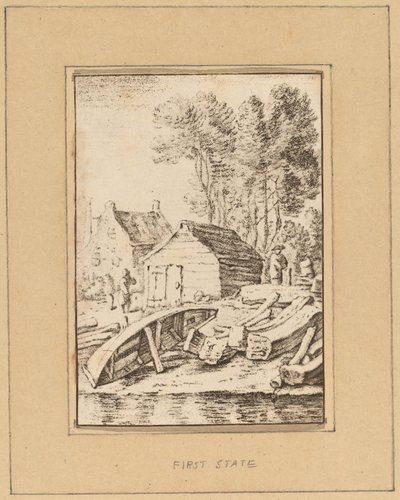 Varv av Cornelis Ploos van Amstel after Herman Saftleven