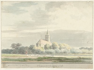 Utsikt över Steenwijkerwold av Cornelis Pronk