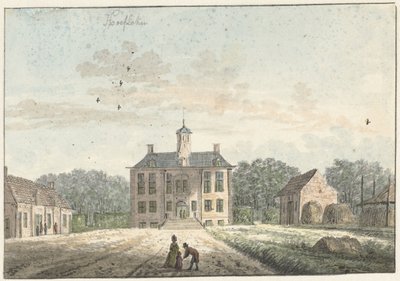 Hus i Hoevelaken av Cornelis Pronk