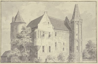 Croy slott i byn Aarle-Rixtel av Cornelis Pronk