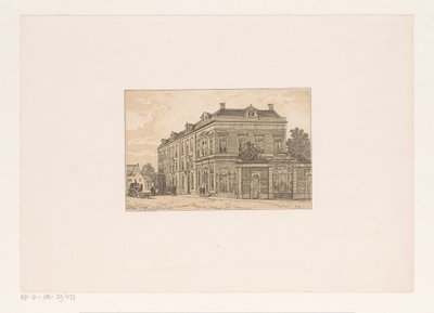 Hus från 1700-talet av Cornelis Springer (possibly)