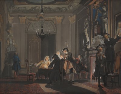 "Det var ett samtal mellan bröderna" av Cornelis Troost