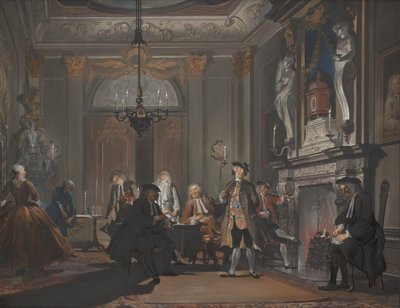 "Ingen pratade" av Cornelis Troost