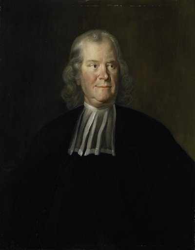 Porträtt av läkaren Herman Boerhaave, professor vid universitetet i Leiden av Cornelis Troost