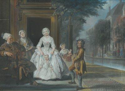 Orgelsliparen, 1743 av Cornelis Troost