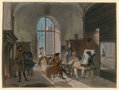 Vaktstuga av Cornelis Troost