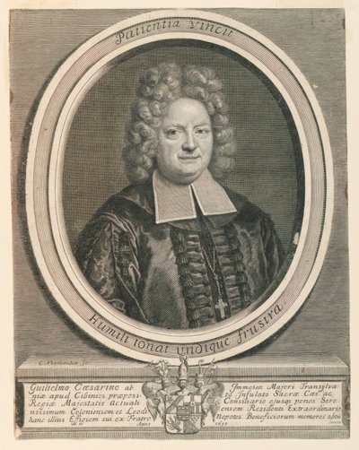 Porträtt av William Caesar av Cornelis Vermeulen