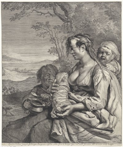 Heidi Jag lovar att ju rikare desto fattiga (...) orden jag gav (titel på objekt) av Cornelis Visscher (II)