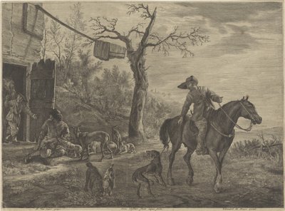 jägare av Cornelis Visscher (II)
