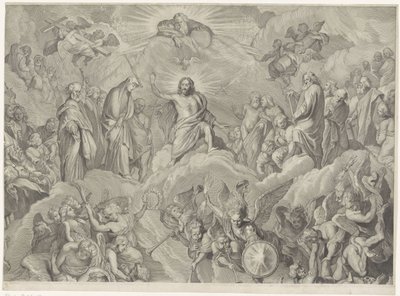 Sista domen (översta platta) av Cornelis Visscher (II)