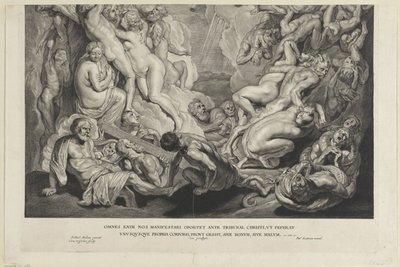Sista domen (bottenplatta) av Cornelis Visscher (II)