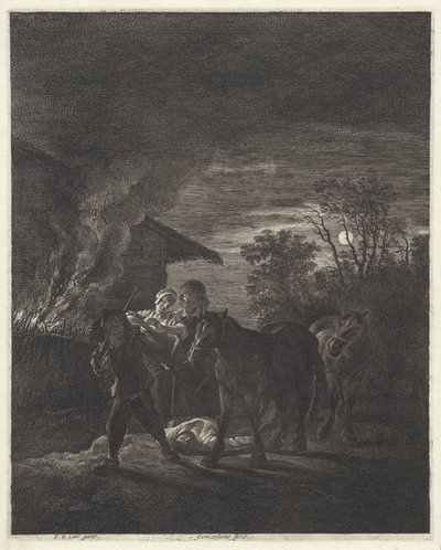 häststöld av Cornelis Visscher (II)