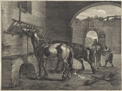 Stabil av Cornelis Visscher (II)