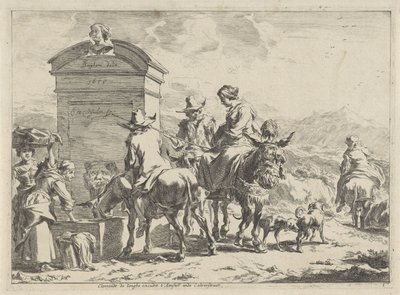 viloplats Landskap (serietitel) av Cornelis Visscher (II)