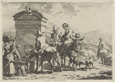viloplats Landskap (serietitel) av Cornelis Visscher (II)
