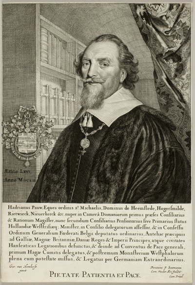 Adriaen Pauw, Lord of Heemstede av Cornelis Visscher