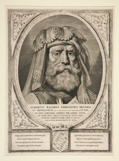 Albertvs Bavarvs Phrenetici Fratris/ et Provinciarvm av Cornelis Visscher