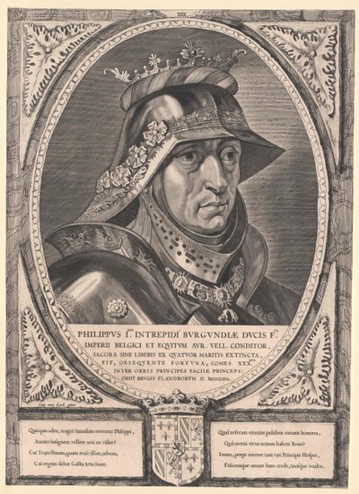 Heliga romerska kejsaren Maximilian I (tryck) av Cornelis Visscher