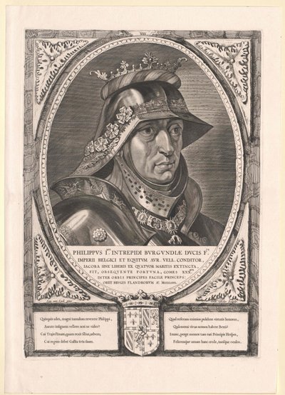 Heliga romerska kejsaren Maximilian I (tryck) av Cornelis Visscher