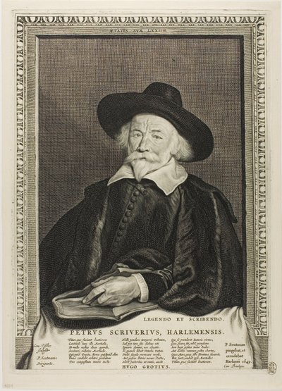 Peter Scriverius av Cornelis Visscher