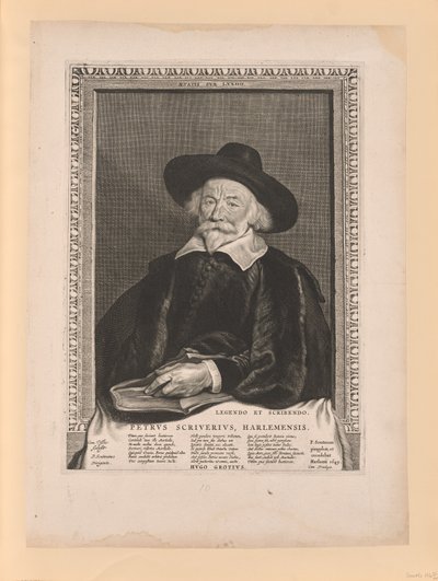 Peter Scriverius av Cornelis Visscher