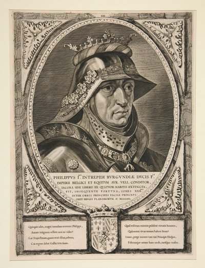 Philip The Ist (Philip the Good) av Cornelis Visscher