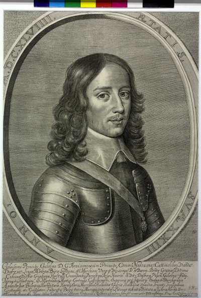 Prins av Oranien William II av Cornelis Visscher
